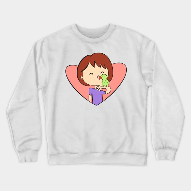Pet love Crewneck Sweatshirt by MANALI